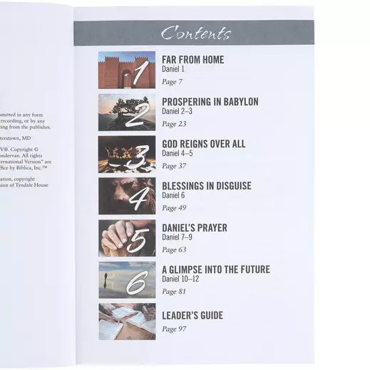 The Book of Daniel Bible Study