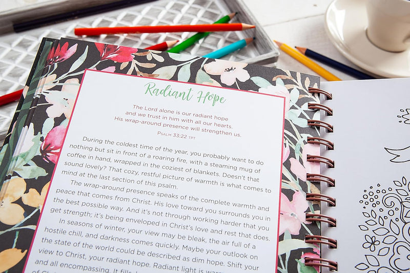 Think on These Things: Devotional Coloring Book