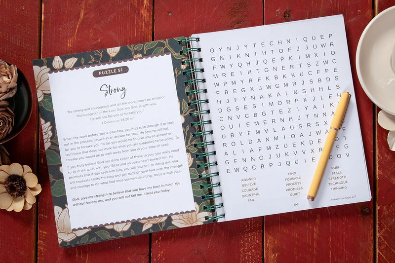 100 Days of Strength for Women: Bible Word Search Devotional