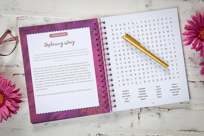 100 Days of Prayer for Women: Bible Word Search Devotional