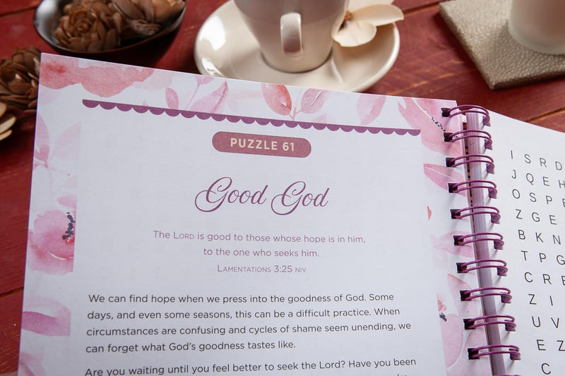 100 Days of Hope for Your Soul: Bible Word Search Devotional.