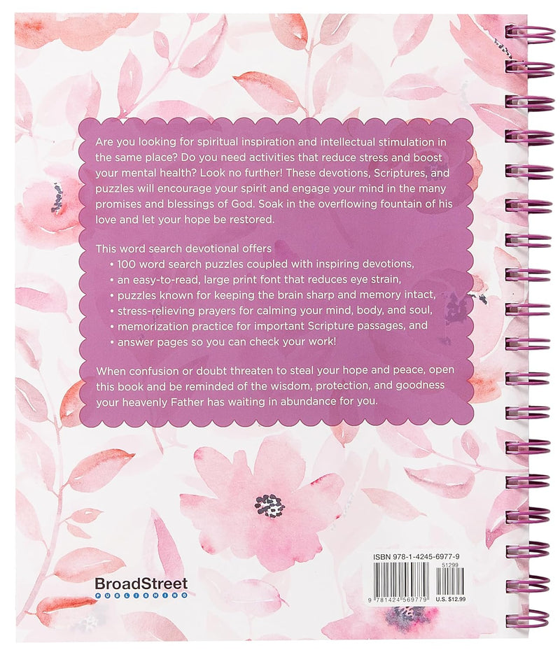 100 Days of Hope for Your Soul: Bible Word Search Devotional.