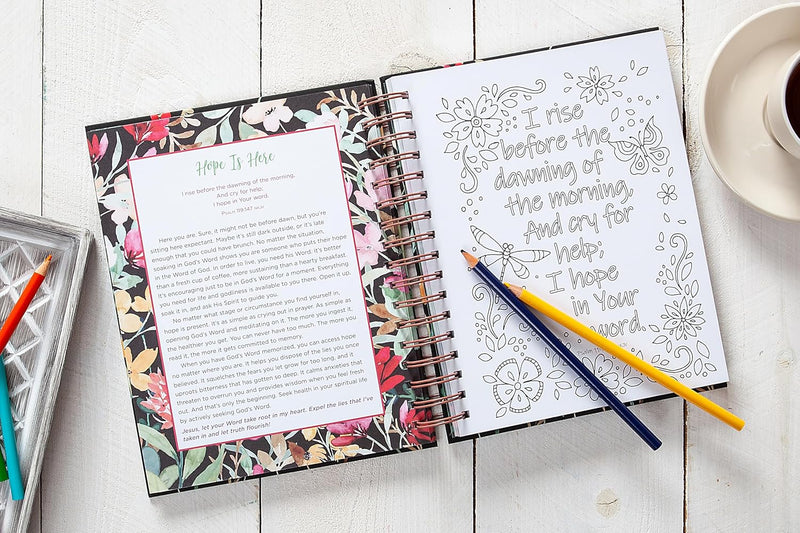Think on These Things: Devotional Coloring Book