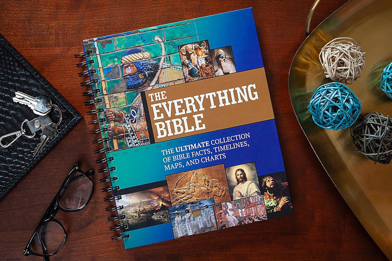 The Everything Bible: The Ultimate Collection of Bible Facts, Timelines, Maps, and Charts.