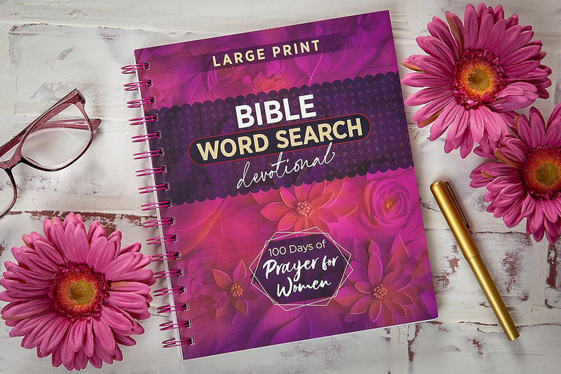 100 Days of Prayer for Women: Bible Word Search Devotional