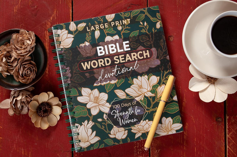 100 Days of Strength for Women: Bible Word Search Devotional