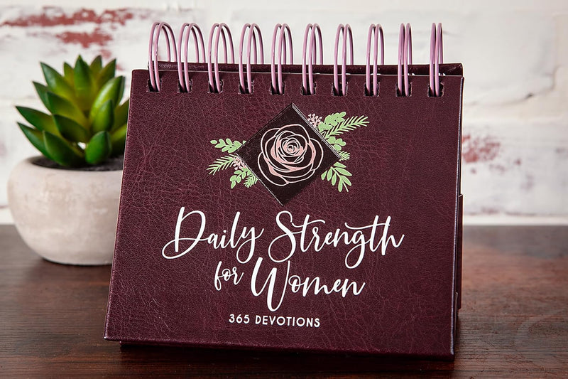 Daily Strength for Women: Daily Promises Spiral-bound – Desk Calendar