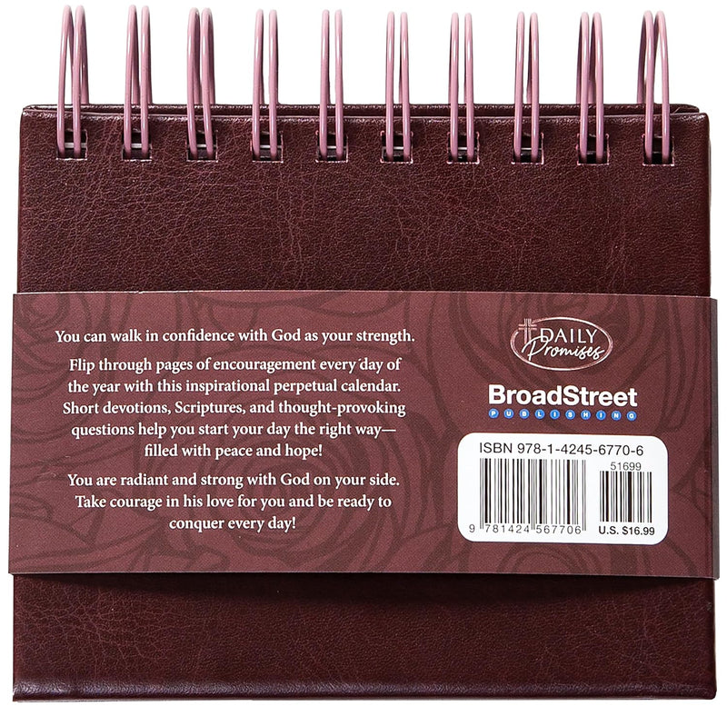 Daily Strength for Women: Daily Promises Spiral-bound – Desk Calendar