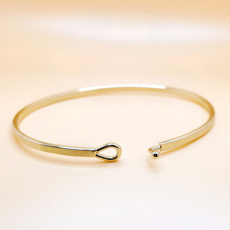 GIVE THANKS IN ALL CIRCUMSTANCES Inspirational Message Bracelet Positive Message Engraved Thin Bangle - Jewelry