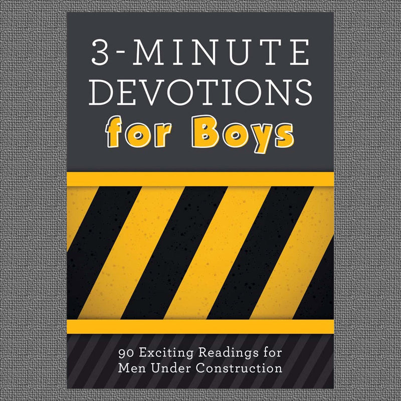 3-Minute Devotions for Boys - Devotional