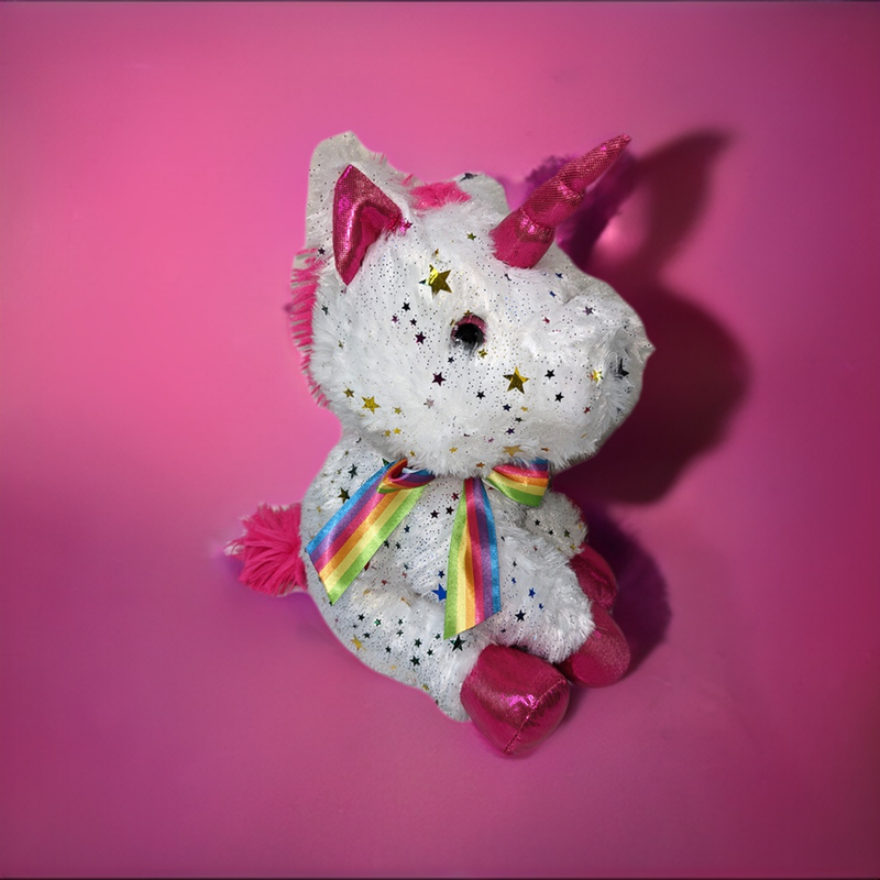 10" Pink Unicorn - Plush