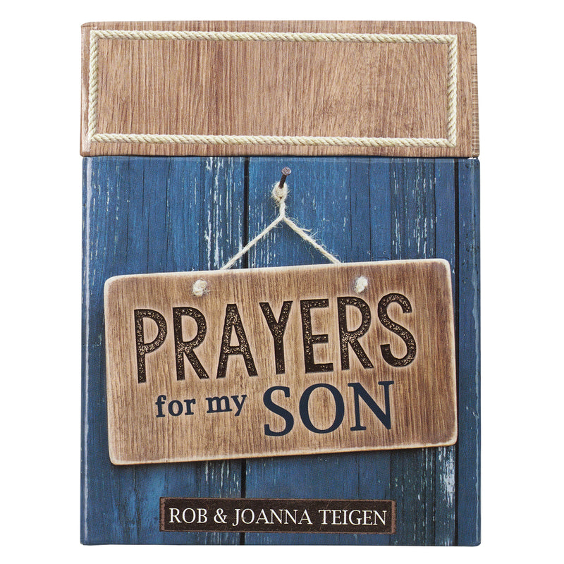 Prayers For My Son Boxed Card Set BY ROBERT AND JOANNA TEIGEN - Promise And Prayer Cards