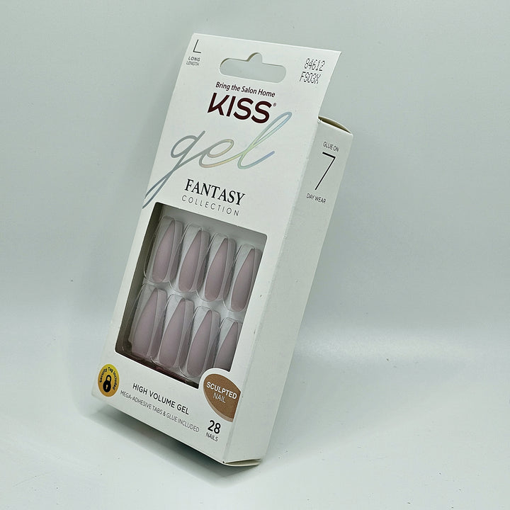 KISS GEL FANTASY - Coffin Pale Purple - Nails