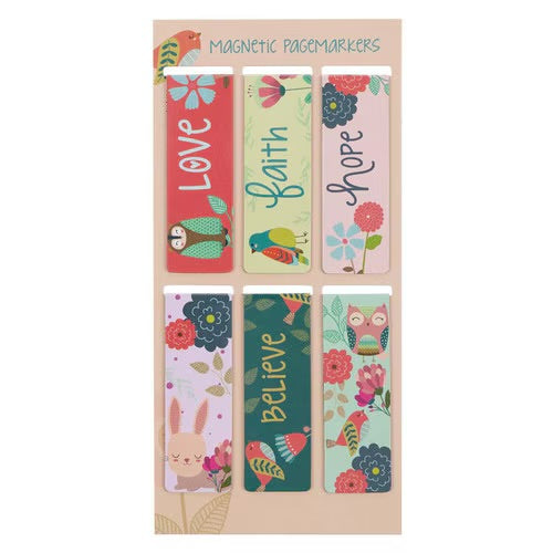 Let It Bee Magnetic Bookmark Set
