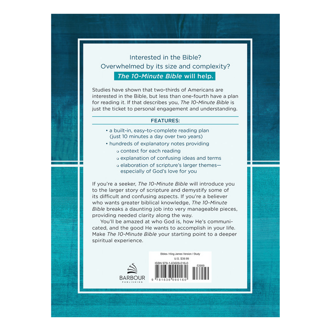 The 10-Minute Bible: A Manageable Way to Understand the Big Picture of Scripture