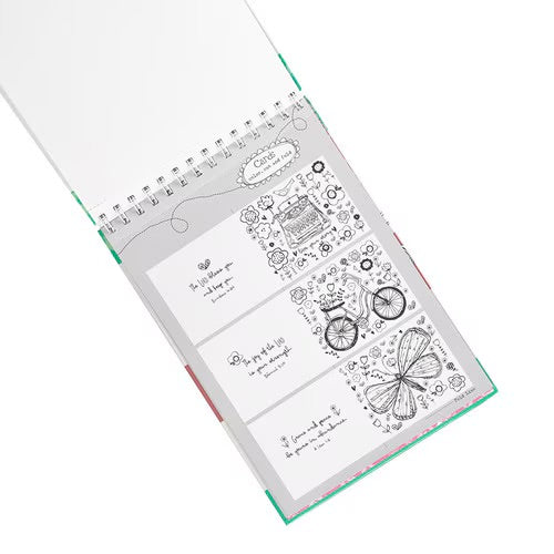 Joy for the Journey Spiral Coloring Book