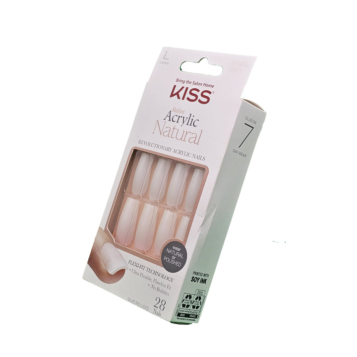 KISS Salon Acrylic Natural - BARESKINNED - Nails