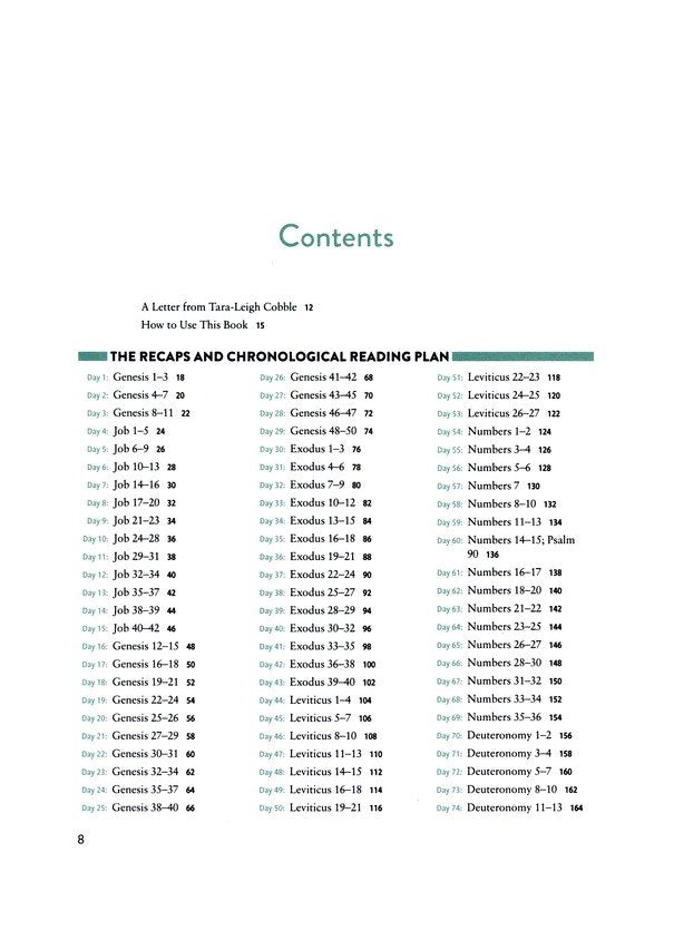 The Bible Recap, Deluxe Edition (Sage Floral): A One-Year Guide to Reading and Understanding the Entire Bible