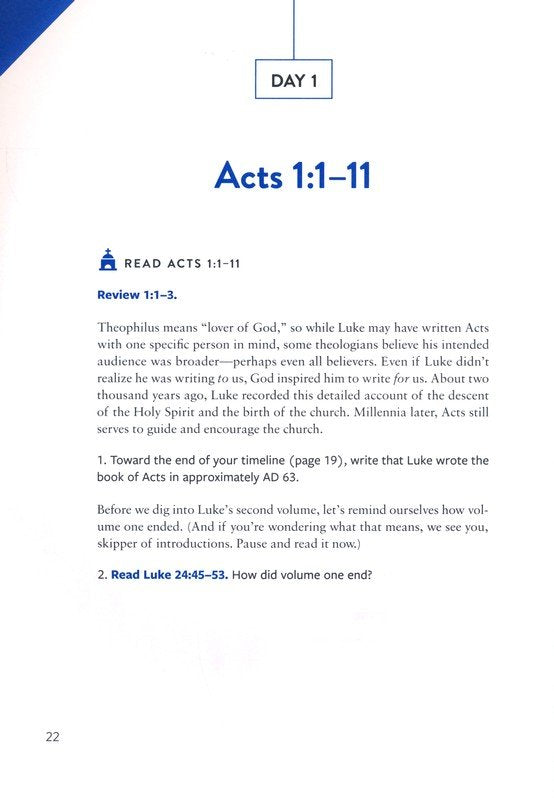 Acts: The Spirit and the Bride a 10-Week Bible Study on God and His Church