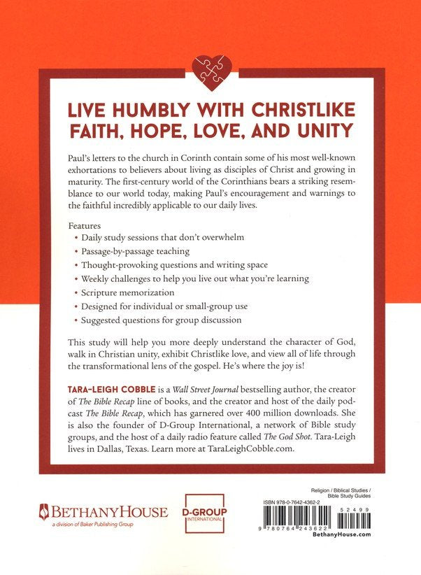 1 &amp; 2 Corinthians: Love, Unity, and the Countercultural Power of the Cross--a 10-Week Bible Study