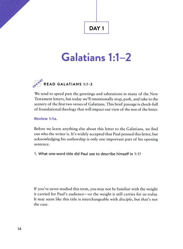 Galatians &amp; Ephesians: The Freedom and Purpose in the Body of Christ--a 10-Week Bible Study