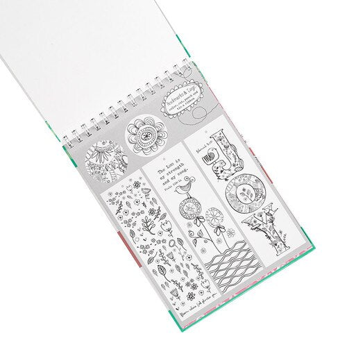 Joy for the Journey Spiral Coloring Book