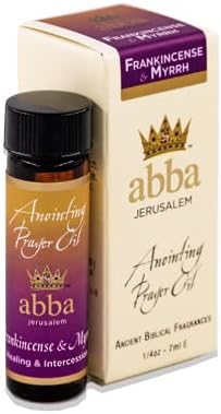 Abba Christian Products Frankincense &amp; Myrrh Anointing Oil (1/4 oz)
