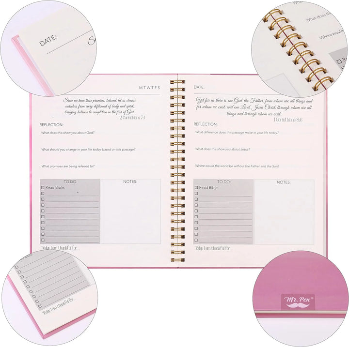 Bible Journaling Kit, Bible Highlighters and Pens No Bleed, Bible Study Kit, Journaling Kit for Women and Gift, Bible Tabs and Highlighter Set