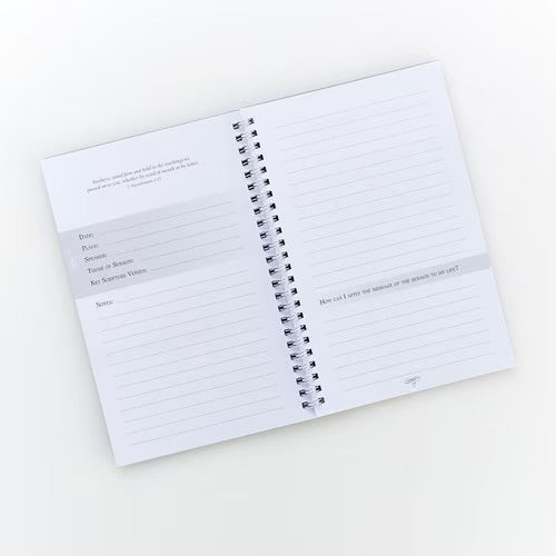 My Sermon Notes Spiral Notebook