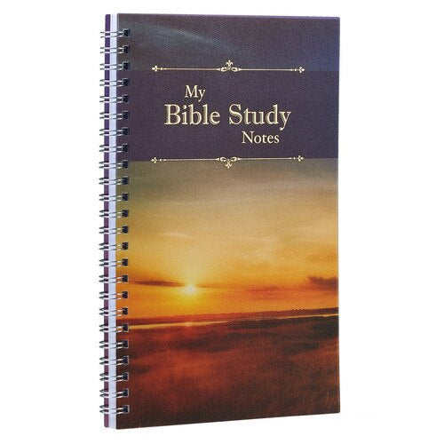 My Bible Study Notes Spiral Notebook