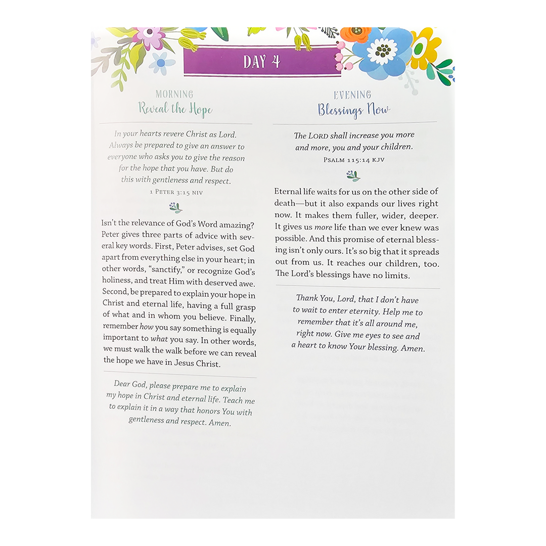 3-Minute Devotions for Women Morning and Evening Edition Paperback Compiled by Barbour Staff
