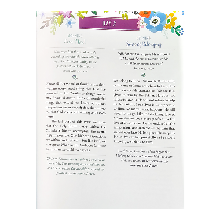3-Minute Devotions for Women Morning and Evening Edition Paperback Compiled by Barbour Staff