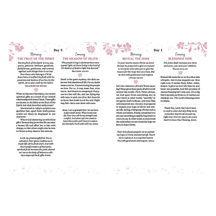3-Minute Devotions for Women Morning and Evening