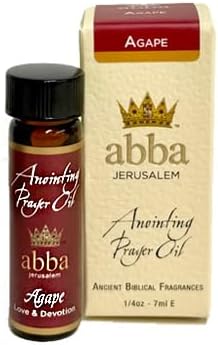 Agape Cassia Oil 1/4oz Anointing Prayer Oil in Gift Box - ABBA Jerusalem