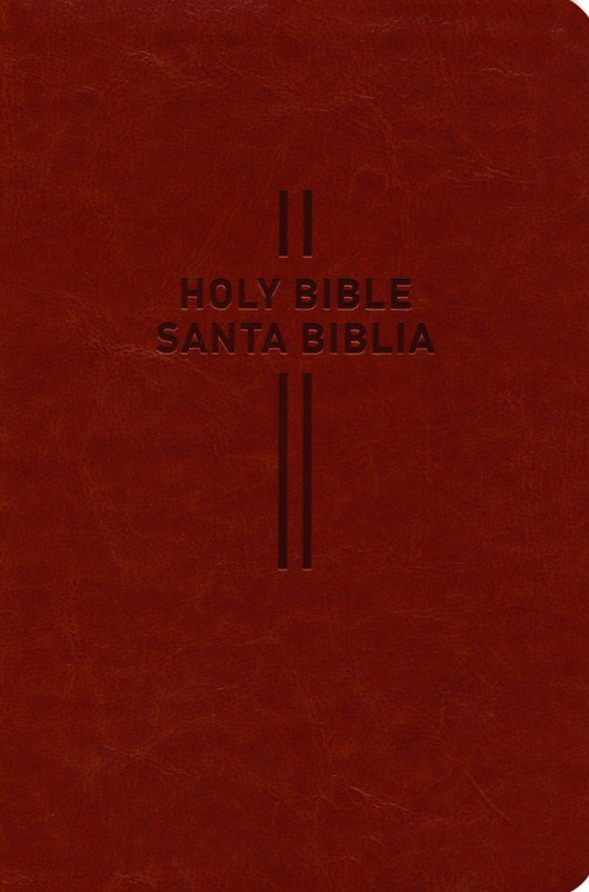 Biblia Bilingue NLT/NTV, Piel Imitada, Cafe (NLT/NTV Bilingual Bible, LeatherLike, Brown)