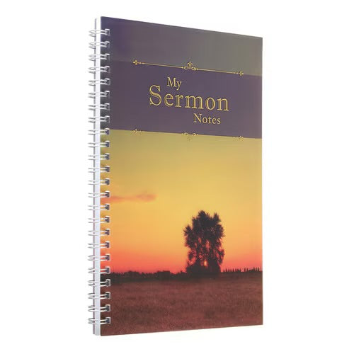My Sermon Notes Spiral Notebook