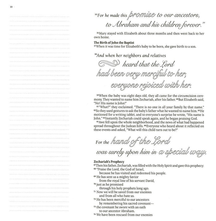 Inspire: Luke &amp; John Coloring &amp; Creative Journaling through Luke &amp; John by New Living Translation and Tyndale