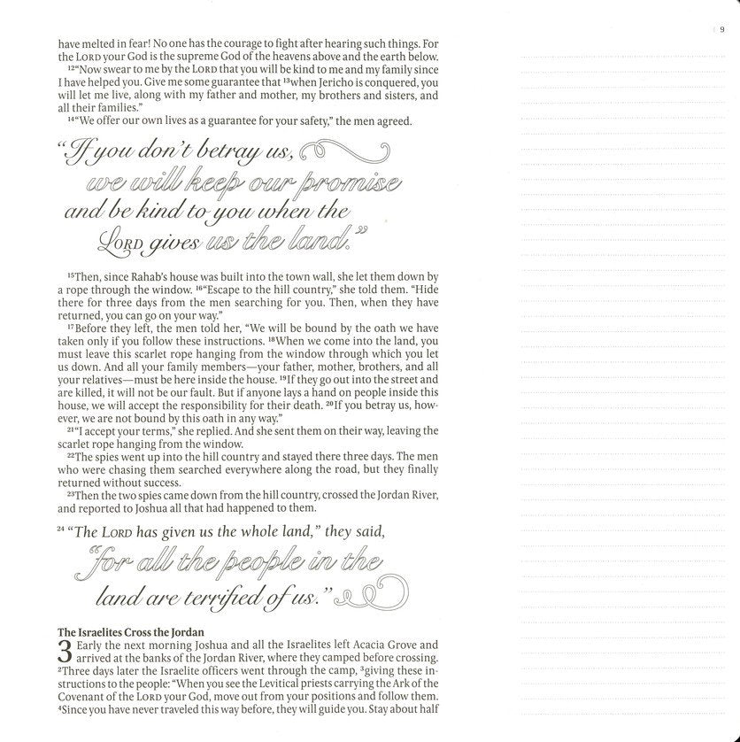 Inspire: Joshua, Judges &amp; Ruth By: Tyndale