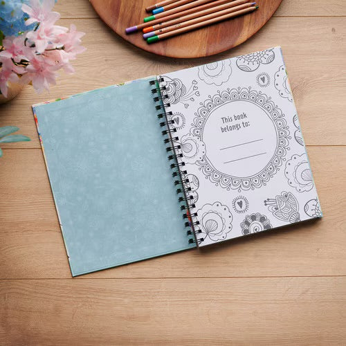Prayers and Praises Coloring Book for Girls