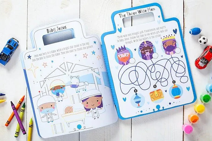 My Bible Backpack Activity Book by BroadStreet Publishing Group LLC (Author), Make Believe Ideas (Contributor)