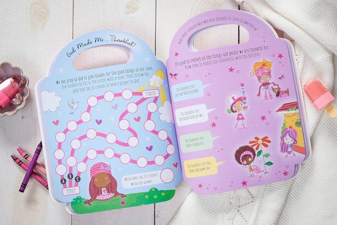My Pretty Pink ABC of God Loves Me Activity Book by BroadStreet Publishing Group LLC (Author)