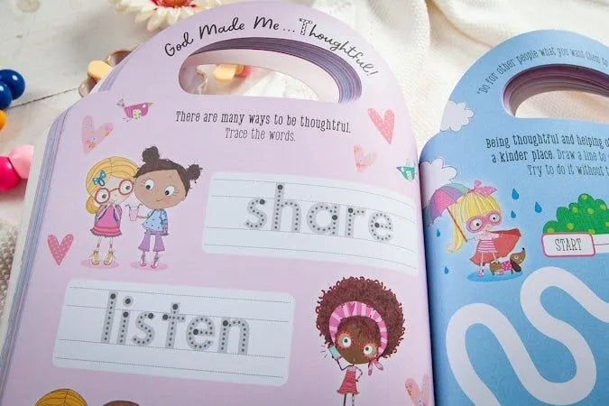 My Pretty Pink ABC of God Loves Me Activity Book by BroadStreet Publishing Group LLC (Author)