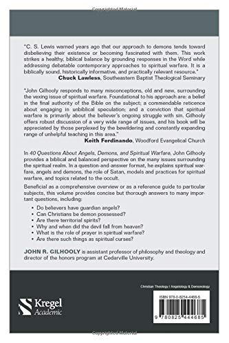 40 Questions About Angels, Demons, and Spiritual Warfare