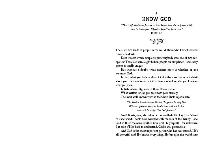 Know Your Bible Devotions for Teen Girls Paperback