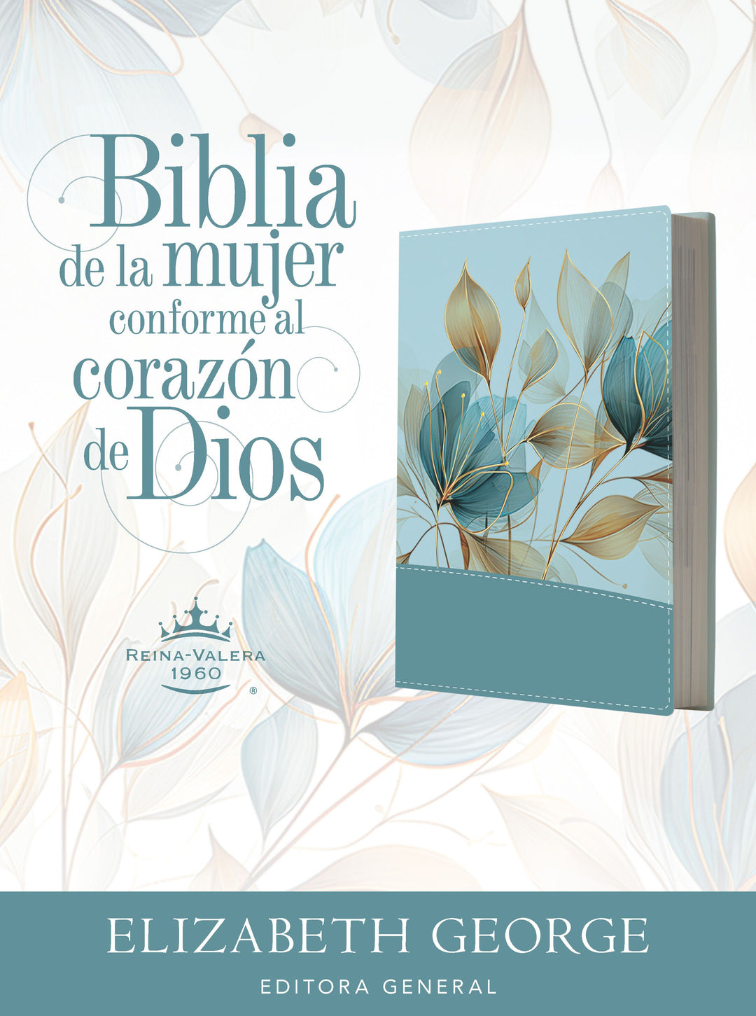 Biblia de la mujer conforme al corazón de Dios RVR60 - Edición pétalos (Woman Bible After God&