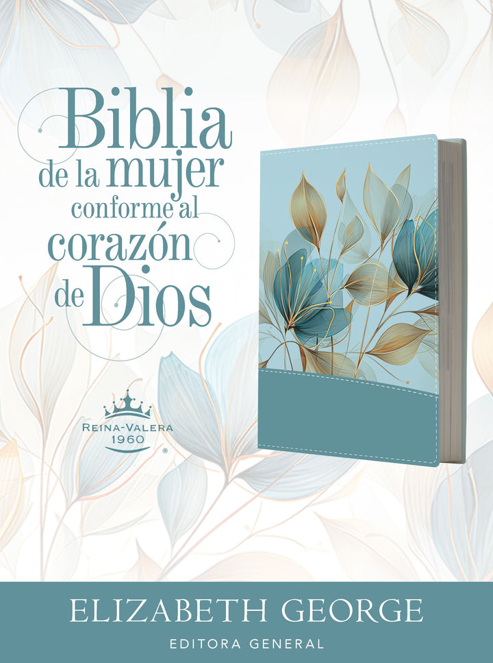 Biblia de la mujer conforme al corazón de Dios RVR60 - Edición pétalos (Woman Bible After God&