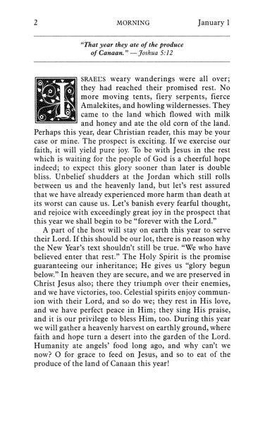 Morning and Evening (NIV): A Devotional Classic for Daily Encouragement Imitation Leather – by Charles H. Spurgeon (Author)