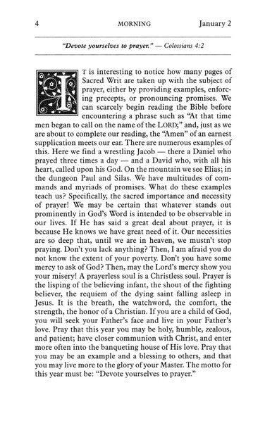 Morning and Evening (NIV): A Devotional Classic for Daily Encouragement Imitation Leather – by Charles H. Spurgeon (Author)