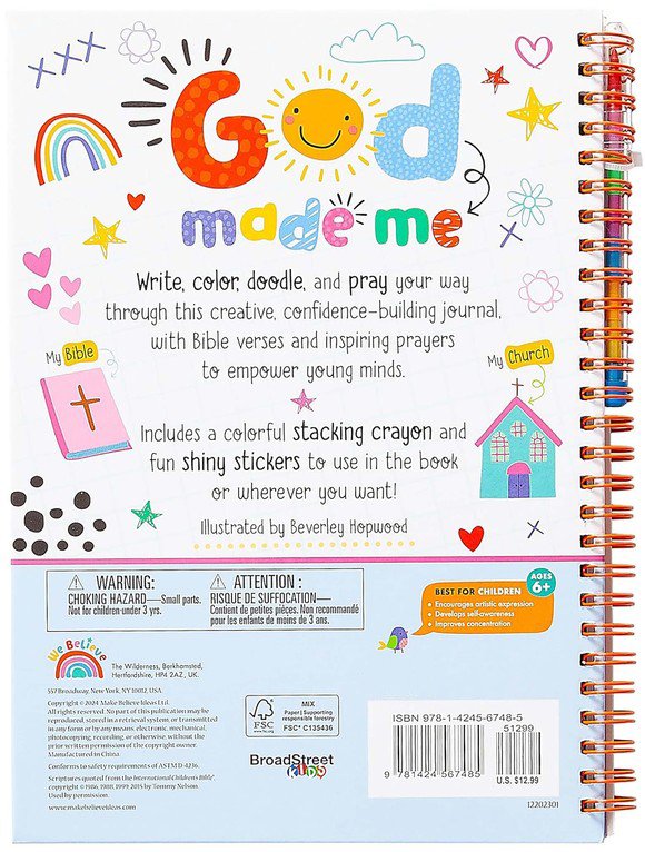 God Made Me Journal
