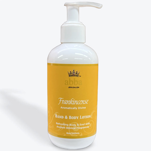 FRANKINCENSE BODY LOTION W/ PUMP 8 OZ